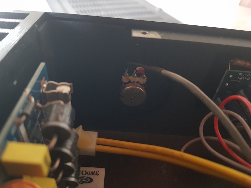 Potentiomètre du canal 2
