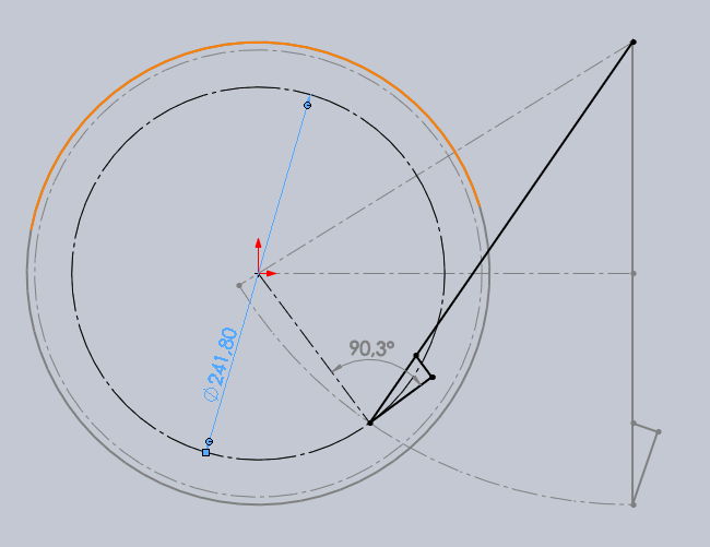 Erreur sur le diamètre 241.8 mm