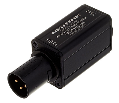 Adaptateurs Neutrik S/PDIF vers AES/EBU NADITBMC-MX