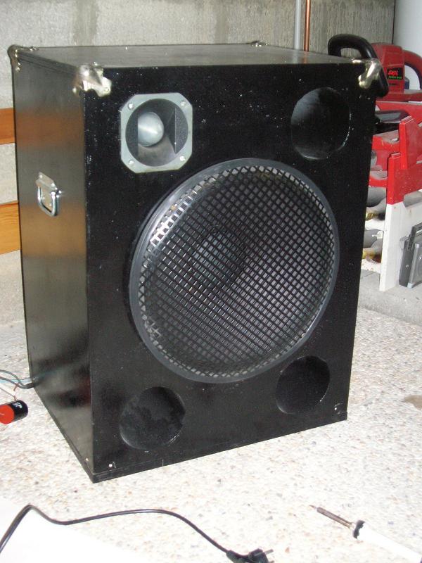 Une enceinte de sono