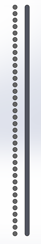 Taux de remplissage d'une ligne acoustique