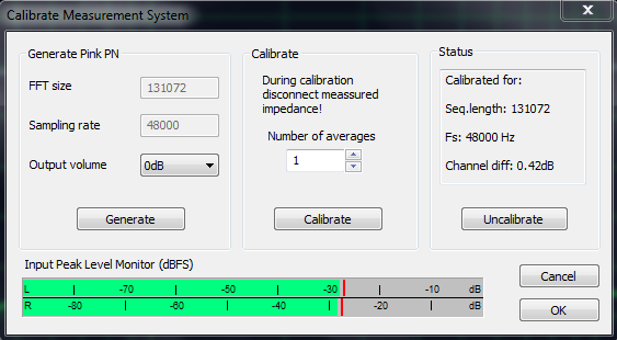 Panneau de calibration ARTA