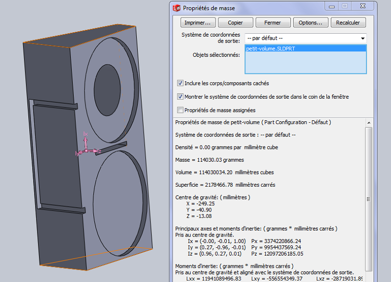 Petit volume de l'enceinte NEXO LS2000