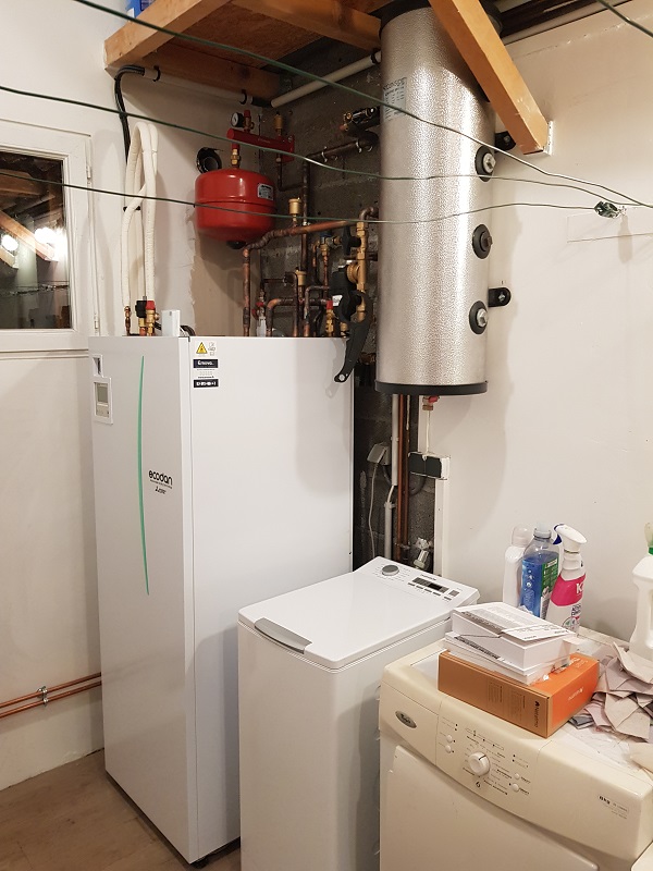 Bloc intérieur de la PAC