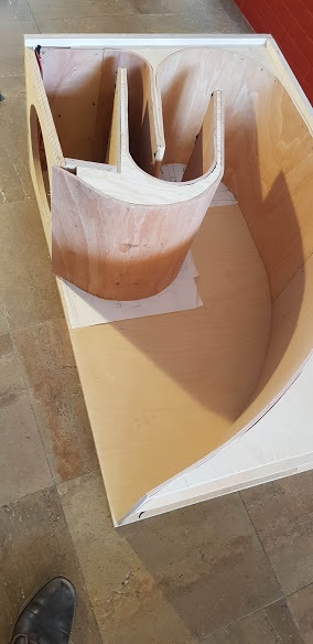 Réalisation du plan 30 cm, coudes en place