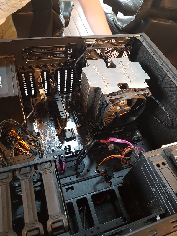 Intérieur de mon PC en 2021