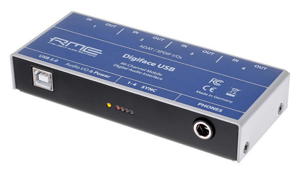 RME DIGIFACE USB face avant