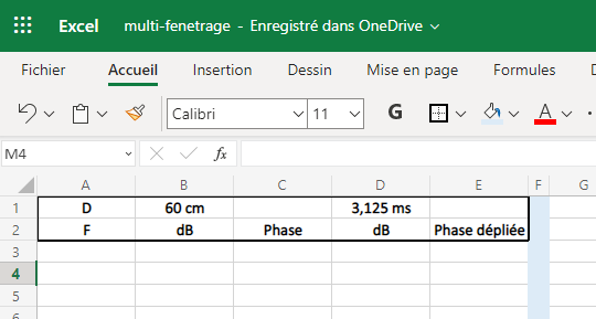 Préparer une fenêtre